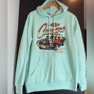GM Chevrolet Mint Green Hoodie for Men